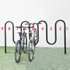 China Factory Vysoce hodnocený, Power-coated Heavy Duty M Shape Bike Rack