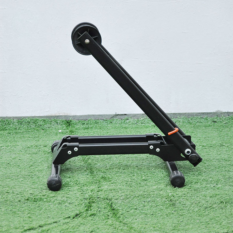 Nastavitelný kovový přenosný stojan na uložení sportovních kol Parkovací stojan skládací